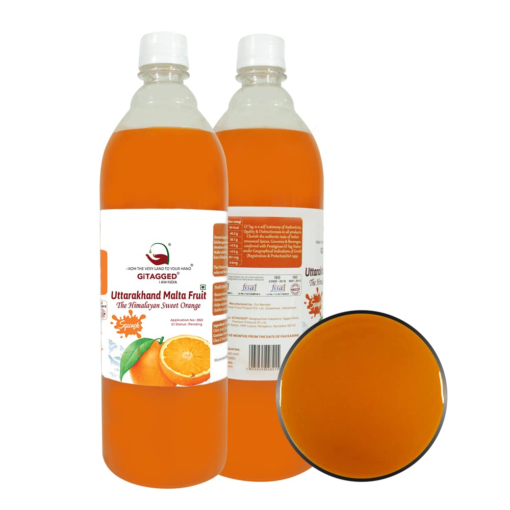 Uttarakhand Malta SQUASH (Himalayan Sweet Orange) – 1Litre GiTAGGED® (B0B8W1CZSS) Amazon Price History, Amazon Price Tracker