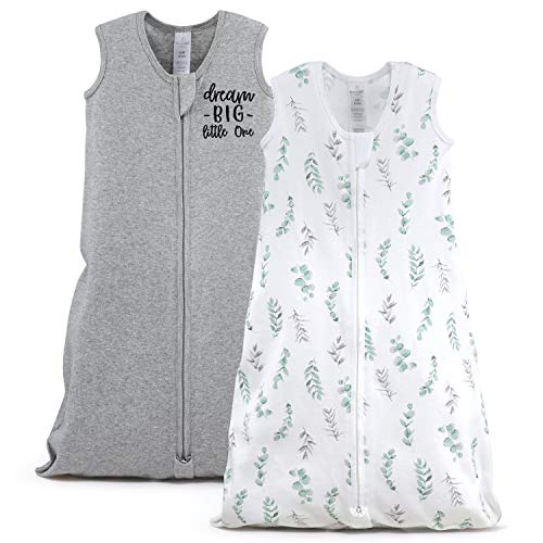 Image of The Peanutshell Wearable Blanket Sleep Sack for Baby Girls, Farmhouse Floral, Sizes up to 12 Months (Small/Medium)
