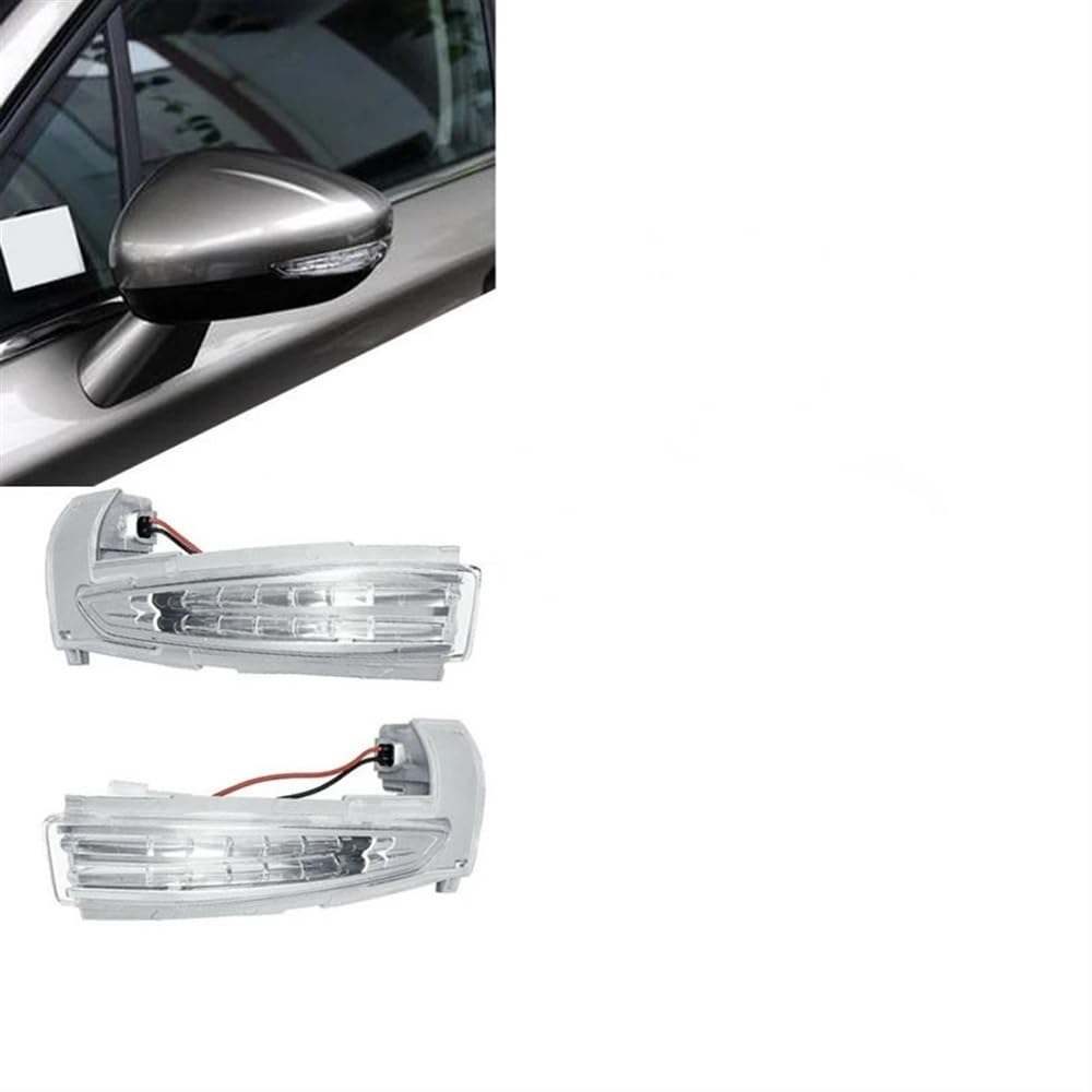 Luces LED Laterales Para Espejo Retrovisor De Puerta De Coche, Luces De Señal De 6325J5 6325J4 Para Citroen Para DS5 Para C4 intermitentes dinámicas