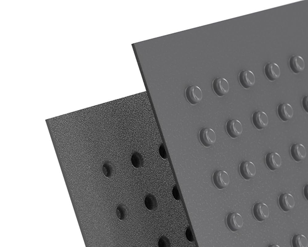 Hailo Abfallsammler 3301641 Einsatz | Allegro Abfalleimer 4fach flexiebel | Einbau Mülleimer passend in 60 cm Schrankauszug | Antirutschmatte Inneneimer und Deckel Höhe 345 in Kunststoff Dunkelgrau