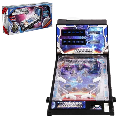 Funzione: gioco di flipper elettronico progettato come un mini flipper arcade portatile super retrò che porta l'esperienza di gioco classica direttamente nella tua sala giochi di casa o nell'area di intrattenimento for famiglie