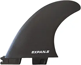 Quilha Surf M3 Encaixe FCS2 Jogo Triquilha Double Foil Plástico Reforçado Iniciante Alta Estabilidade