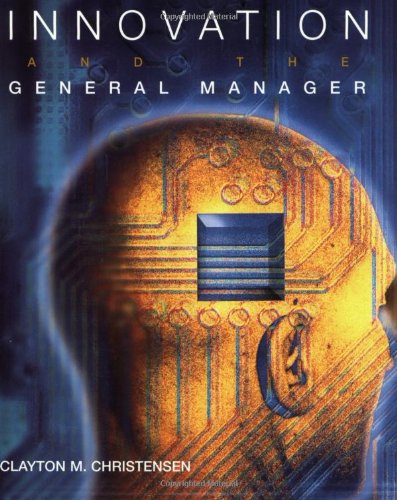 Innovation and the General Manager 0073659150 Book Cover
