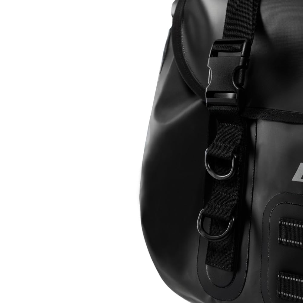 Dainese - Explorer WP Duffel Bag 45L, Bolsa de Viaje para Moto, Material Impermeable, PVC, para Hombres y Mujeres, Negro, N