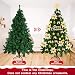 Minterest Arbol de Navidad, 800 Sucursales Árbol de Navidad Grande con Soporte...