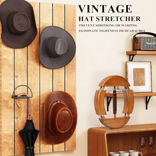 Image of Hat Stretcher 4 Way, Hat Stretcher for Fitted Hats Size 6 7 /8 to 8 1 /2