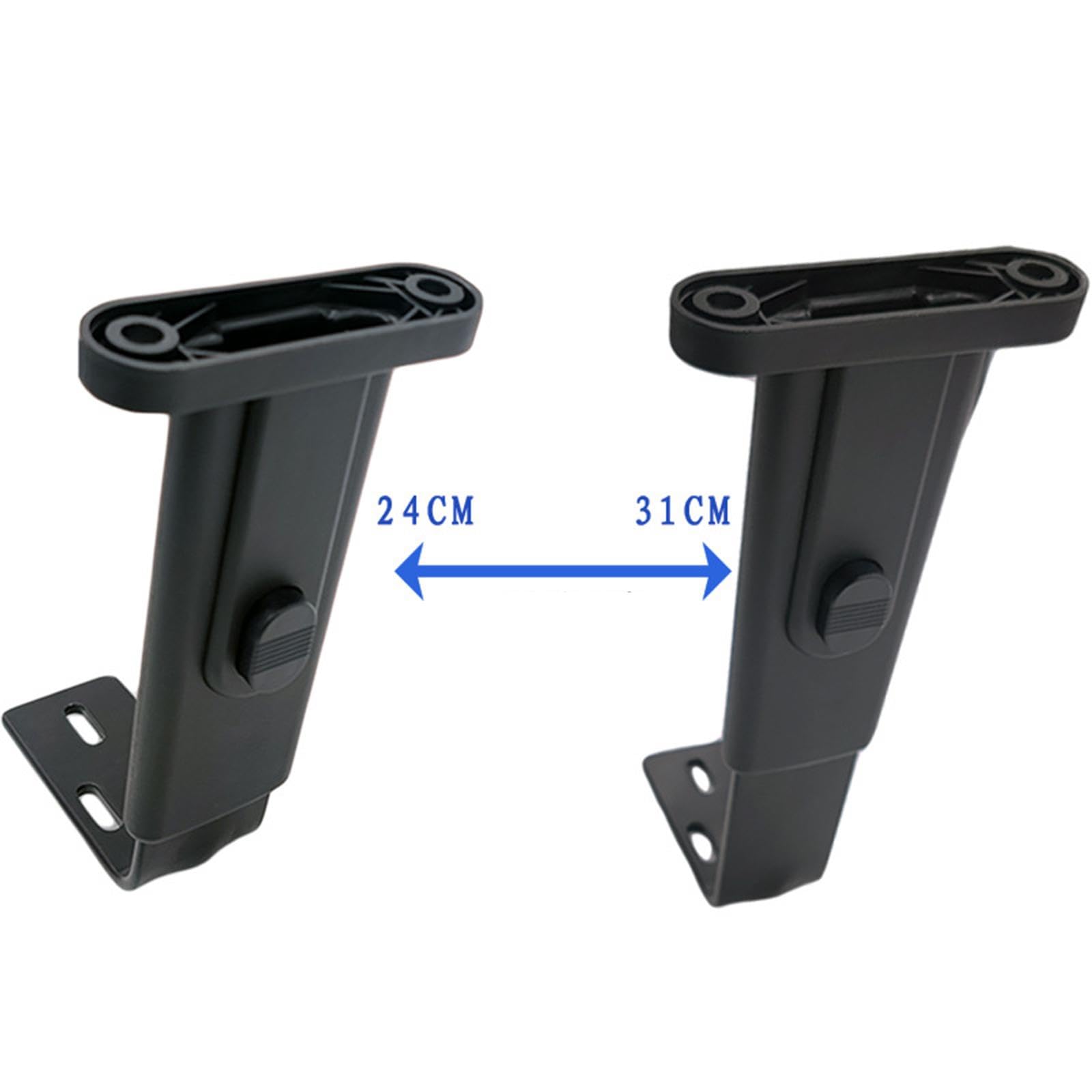 Sharplace Ergonomisches Zubehör, Gaming Stuhlarmset für Gaming-Stühle, höhenverstellbares Stuhlarmlehnen-Paar, Schwarz