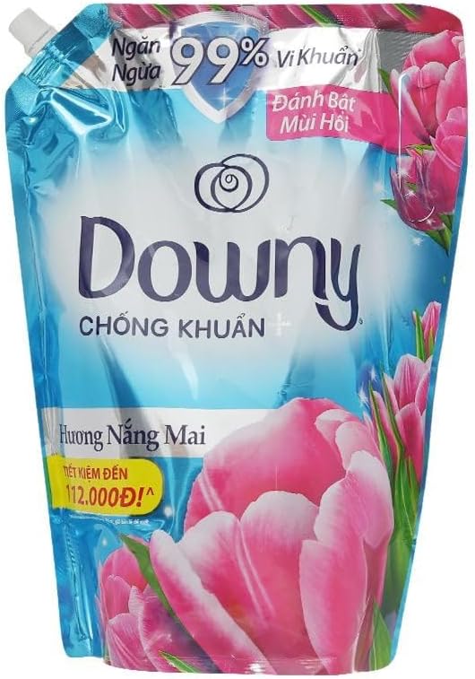 Scent-Selectable Downy Fabric Softener Liquid Fabric Softener Refill (Refillable) with Handle Concentrate Large Capacity (2600ml, Sunrise Fresh) [Parallel Import]