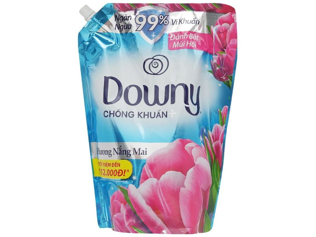 - Scent-Selectable Downy Fabric Softener Liquid Fabric Softener Refill (Refillable) with Handle Concentrate Large Capacity (2600ml, Sunrise Fresh) [Parallel Import]
