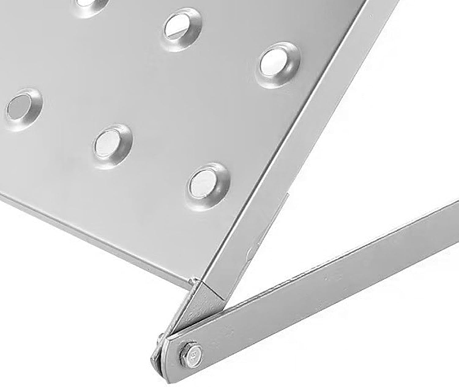 Ladder Platforms - Metal Adjustable Stand System for Elevated Work | Secure Attachment Deck with Anti Slip Texture & Locking Support Frame for Painters Tasks, DIY Home Projects, Interior Repairs and M