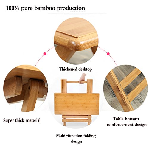 Tavolo/tavolo da pranzo tavolo pieghevole in bambù...