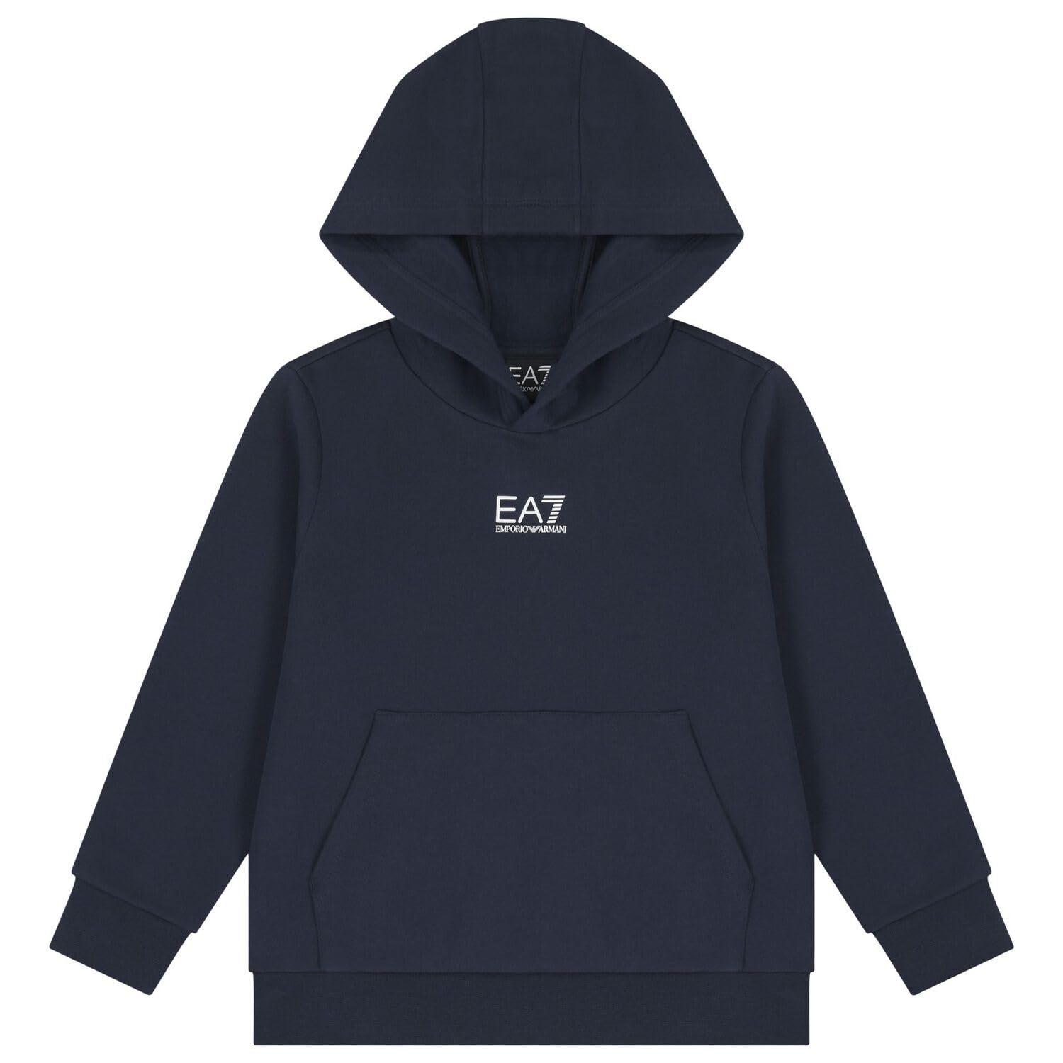 Emporio Armani EA7 Tuta Invernale da Bambini e Ragazzi Core Identity Boy in misto cotone organico ASV, 7B000164