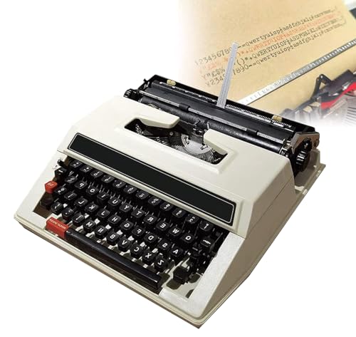 タイプライター Amazon.co.jp: 昔ながらの伝統的なポータブル手動タイプライター