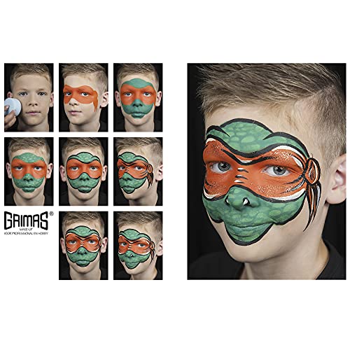 Grimas Water Make Up Theaterschminke 15ml Farbe 101-schwarz