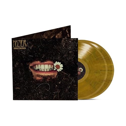 Album Art for Hozier Unreal Unearth Raw Ochre Color Vinyl 2LP by Hozier