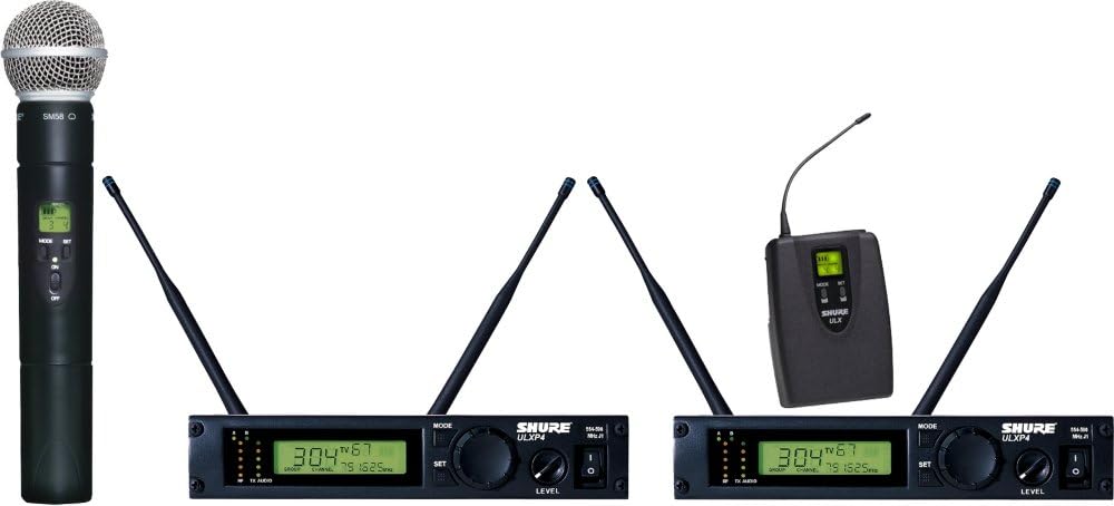 Shure ULXP124/58 Dual Channel Mixed System, J1