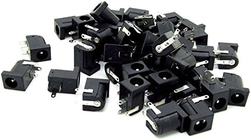 50pcs 3 Pin 5.5×2.1mm DC 2.1 SMD Socket Jack Female PCB Power Plug