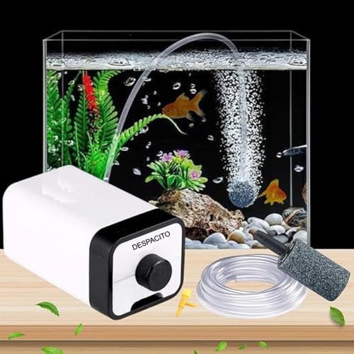 Despacito Air Pump for Aquarium Fish Tank Oxygen Pump Fish Tank Water ...