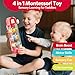 Montessori Toys for 2 3 Year Old - Farm Egg Drop Toy with 5 Fine Motor Activities, Interactive Travel Toddler Kids Busy Toys for Toddlers 2-4, 2 3 Year Old Boys Girls Christmas Birthday Gifts