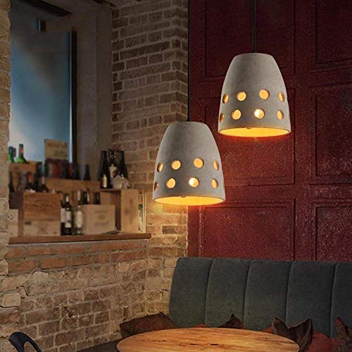 Lámpara colgante vintage de hierro para mesas de restaurante y tiendas de ropa 4