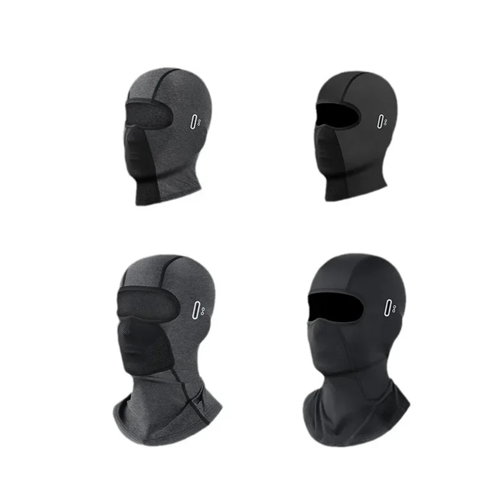 Outdoor-Kapuze, Fahrradhelm, Fahrradhut, Kappen, Herren-Gesichtsmaske, Motorrad, gefüttert, atmungsaktiv, Sonnenschutz FüR Radfahren