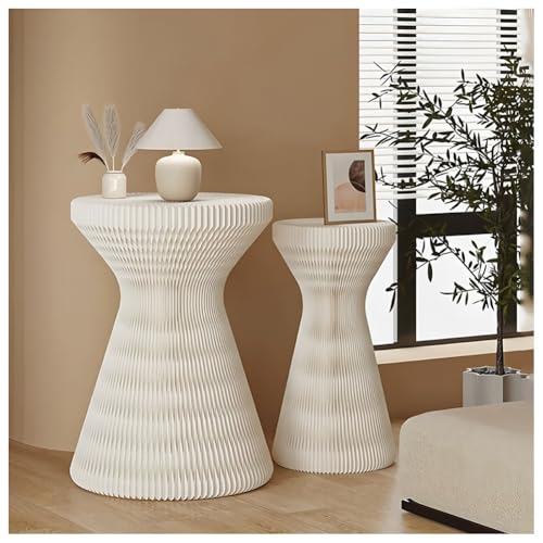 Podium en papier haut de gamme style colonne romaine pour salons professionnels