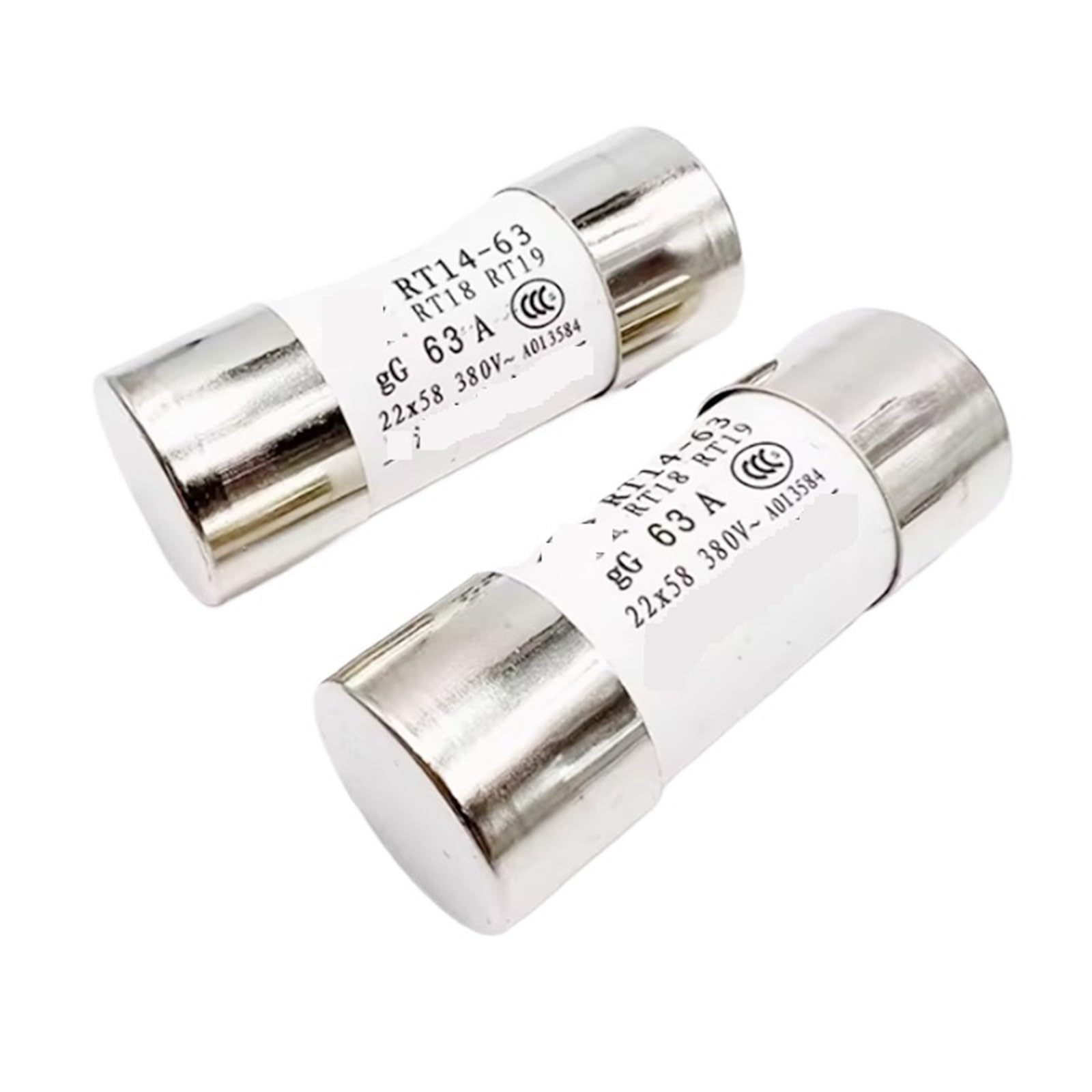 10PCS R017 RO17 Cylindrica ceramic fuse 22X58 500V 8A 10A 16A 25A 32A 40A 63A High Voltage Multiple specifications Fuse RT19(35A)