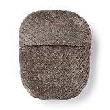 無印良品 あたたかファイバー鹿の子湯たんぽカバー 中／ブラウン 約29×23cm 12826439