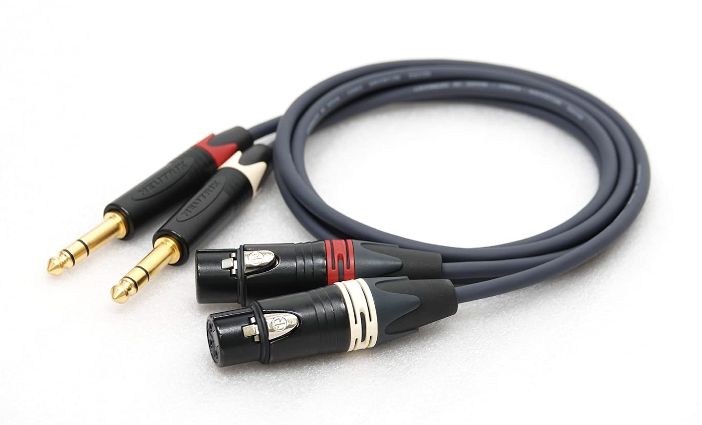 Amazon.co.jp: NEUMANN (ノイマン) / K3x0.2 XLRメス- TRSステレオ