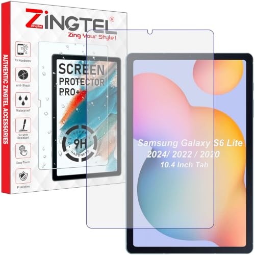 Image of Matte Screen Guard Compatible With Samsung Galaxy Tablet S6 Lite 2024 /2022 /2020 10.4 Inch Tab Flexible Anti Glare Matte Screenguard Not a Tempered Glass Screen Protector