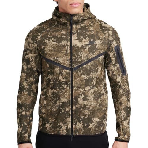 Nike Tech Windrunner Men's Fleece Full-zip Hoodie Size- Medium3