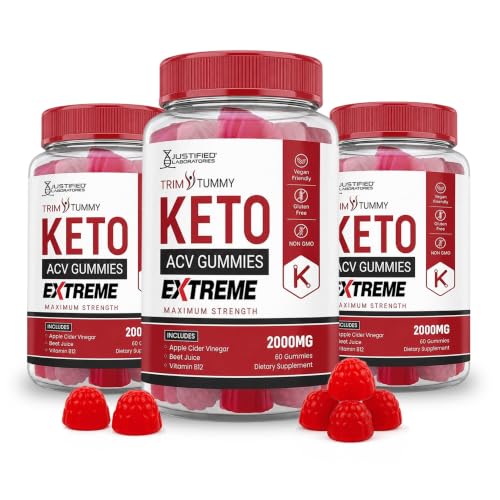 Justified Laboratories Trim Tummy Keto ACV Gummies Extreme