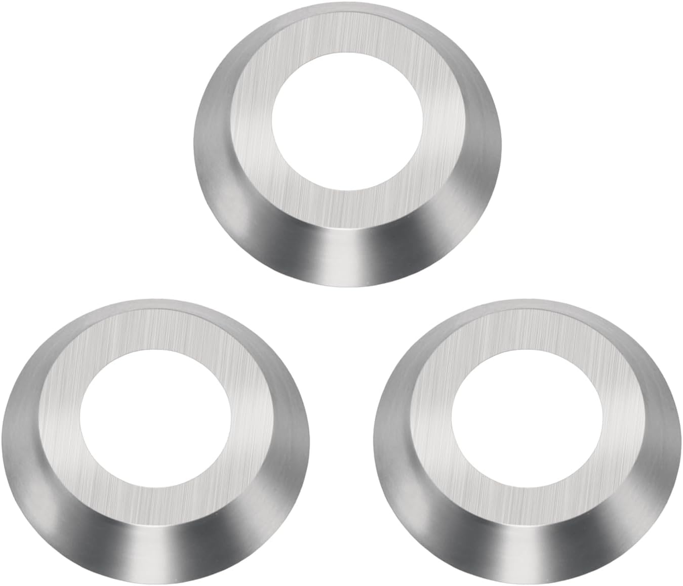 3 Pcs 8.9mm Round Carbide Carbide Inserts, Replacement Indexable Cutters Knives for Woodturning, Hollower Tools, Woodworking DIY