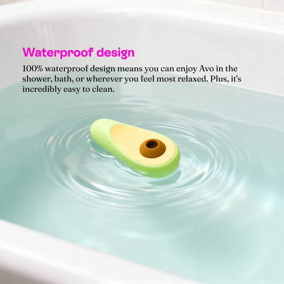 Hello Nancy Avo Personal Massager for Women, Compact Handheld Device with 12 Intensity Patterns, Quiet Rechargeable Silicone Massager, Relaxation Tool for Comfort, Wellness, and Daily Self-Care