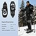 Imagen de COSTWAY Juego de Raquetas de Nieve Aluminio con Bastones de Senderismo
