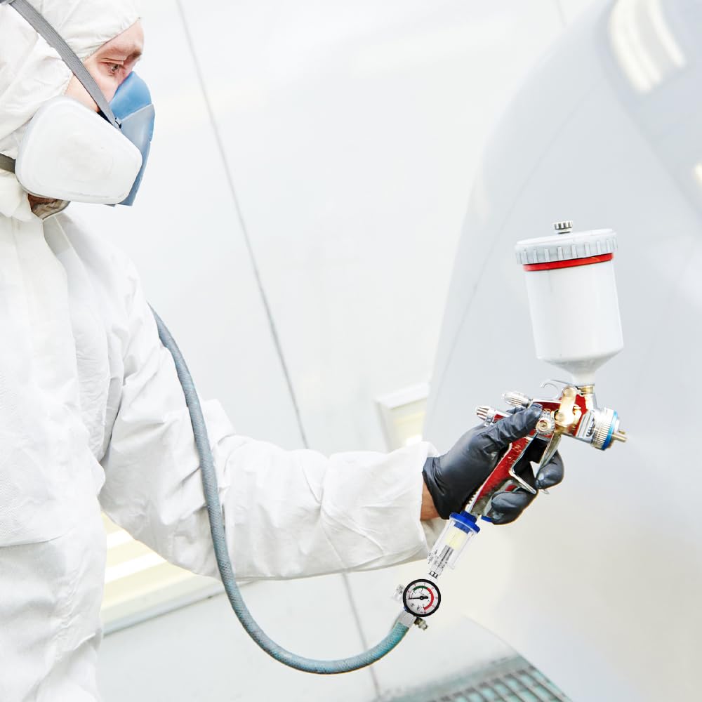 Regolatore del compressore d'aria 1/4 con manometro e separatore d'acqua del compressore d'aria, separatori di olio d'acqua per la sostituzione, regolatore del filtro del compressore d'aria