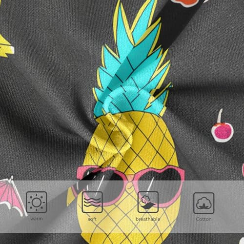Colorful Pineapples Sunglasses Toddler Girls's Underwear 2T 202c12403