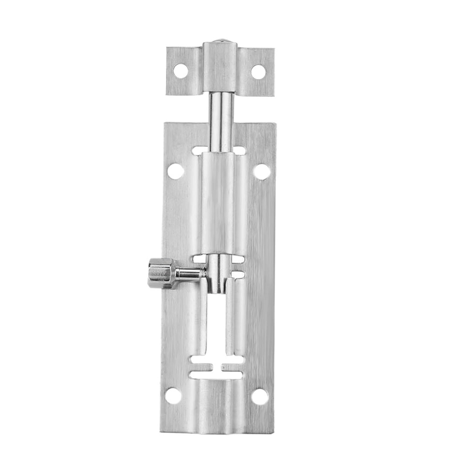 10 cerraduras de seguridad acero inoxidable for puerta casa, con hebilla for ventana, corrediza engrosada, torre Para Puertas