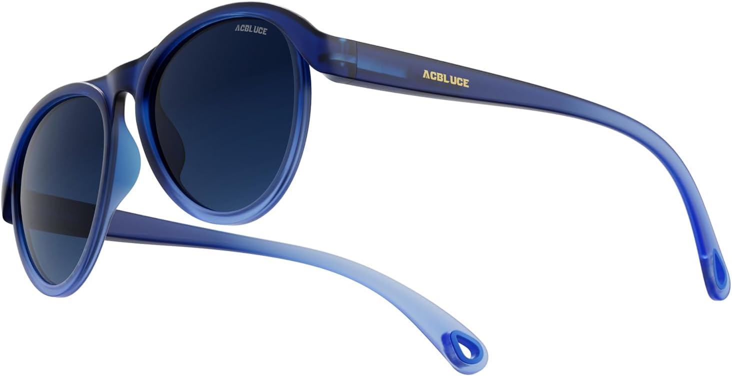 Kids Polarized Sunglasses for Boys Girls Skin Feel TR90 Youth Teen Beach Travel Outdoor Glasses for Ages 5-13