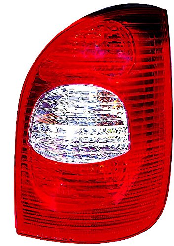 Iparlux 16226132 – Piloto Trasero Derecho, Sin Portalámparas, Blanco-Rojo