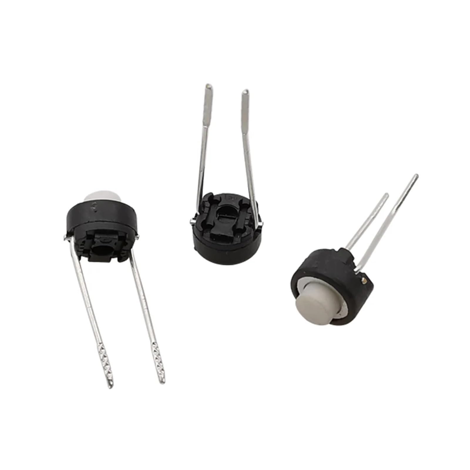 ElectronicSwitch 10/20/50Pcs 6x6x5mm Tact Push Button Switch DIP Round Switch 2Pin ON/OFF 6 * 6 * 5mm Switches(20Pcs)