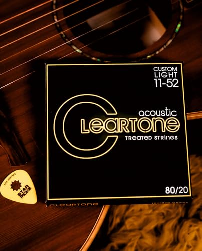 Jeu de cordes Cleartone CL7611 Vert pour une brillance sonore durable