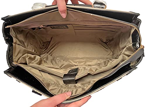Image of JKM & Company Rolling Briefcase for Women, THE MONTECITO Rolling Laptop Bag for Women