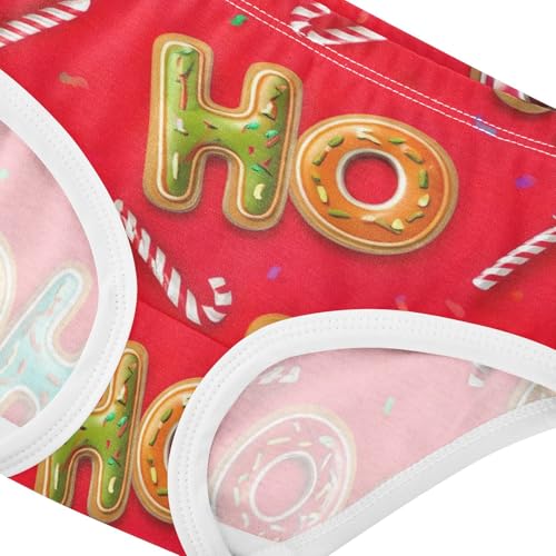 Print Girls Underwear Toddlers 2t Cotton Little Girl Panties Christmas Gingerbread Cookies Briefs Kids Undies4