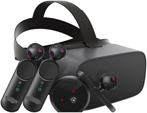 VR Gafas 8K todo en uno VR Headset V901 Nativamente 8K Realidad Virtual Monoscópica CV 1 Gafas de realidad virtual 3D VR Gafas (Color V901 y CV1)