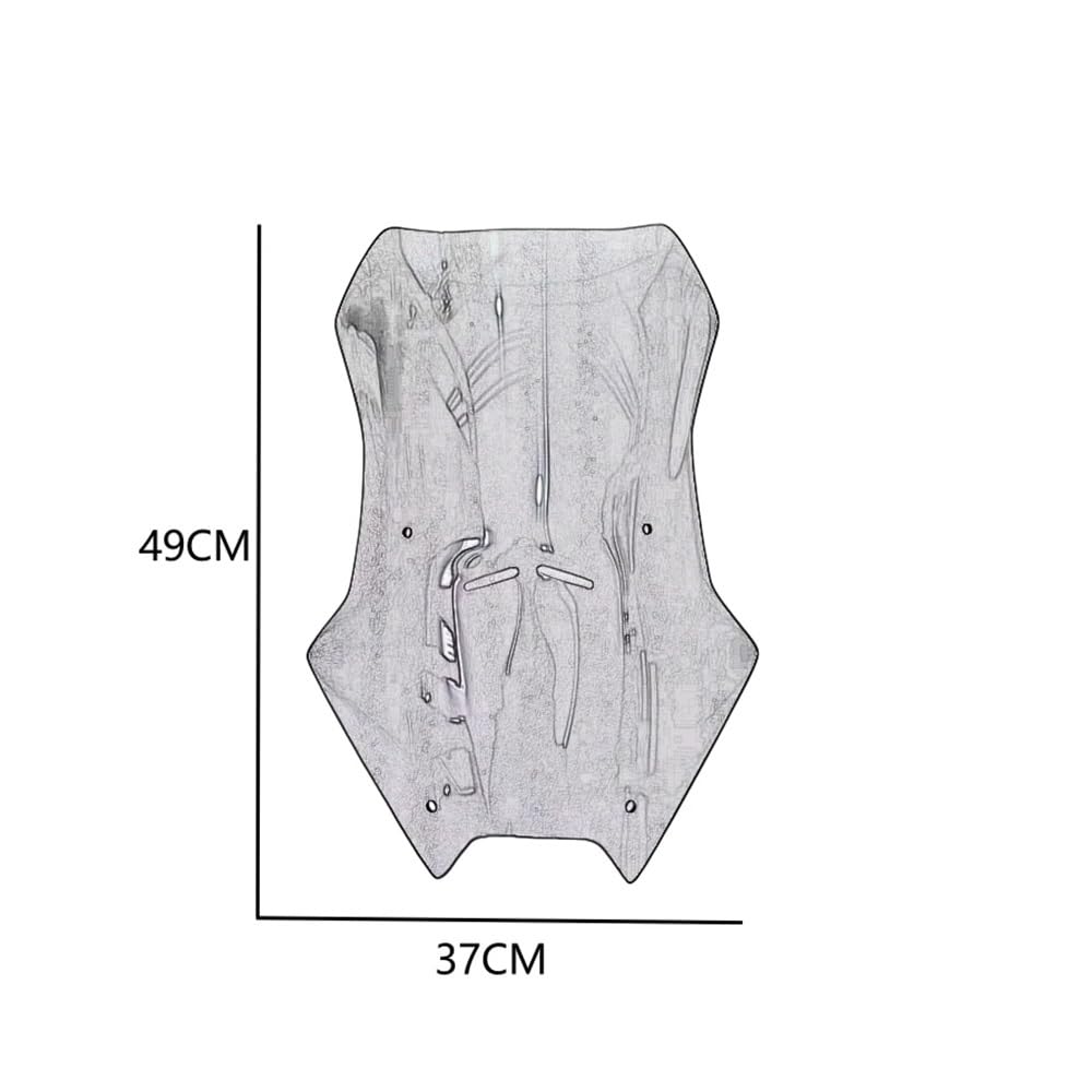 Motocykl Deflektor Szyby Przedniej Szyby Motocyklowej Szyby Przedniej Dla XADV 750 X-ADV 750 XADV750 2021 2022 2023 2024 Deflektor Szyby Przedniej