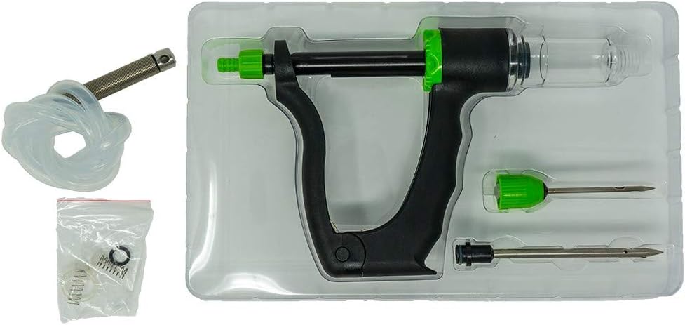 BDI Meat Gun - Injection Syringe Kit for Barbecue Grilling and Cooking