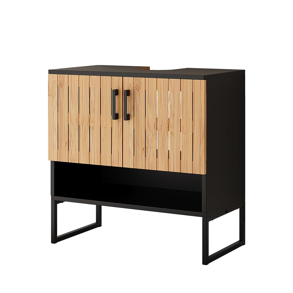 Vicco Szafka pod umywalkę "Vayra", Bambus, 60 x 65.5 cm