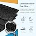 Colorfullife 4 True HEPA + 8 Pre-Filter Aer1 Filter Replacement Compatible With Holmes AER1 Air Purifiers, Replacement Parts # HAPF30AT, HAPF300AH-U4R, HAP242-NUC