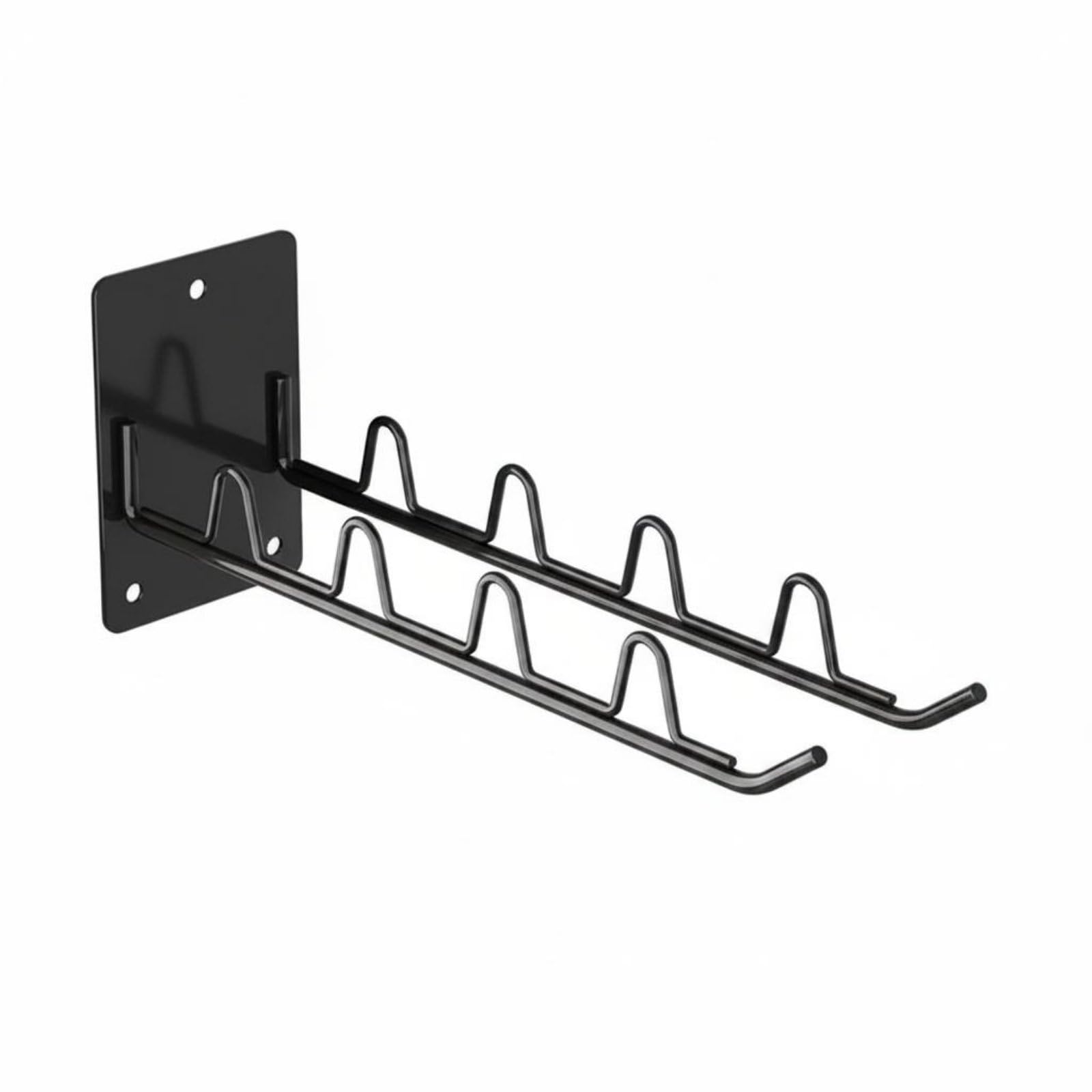 Space Saving Wall Mounted Shovel Rack Easy to Install Garden Tool Holder Secure Grip Broom Holder Rack Heavy Duty for Utility Room, Indoor, Hoe Rack | Home & Garden-image-34